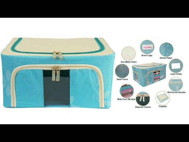 Hello everyone, in this video I show you cloth Organizer Bag with 24 litre capacity ...