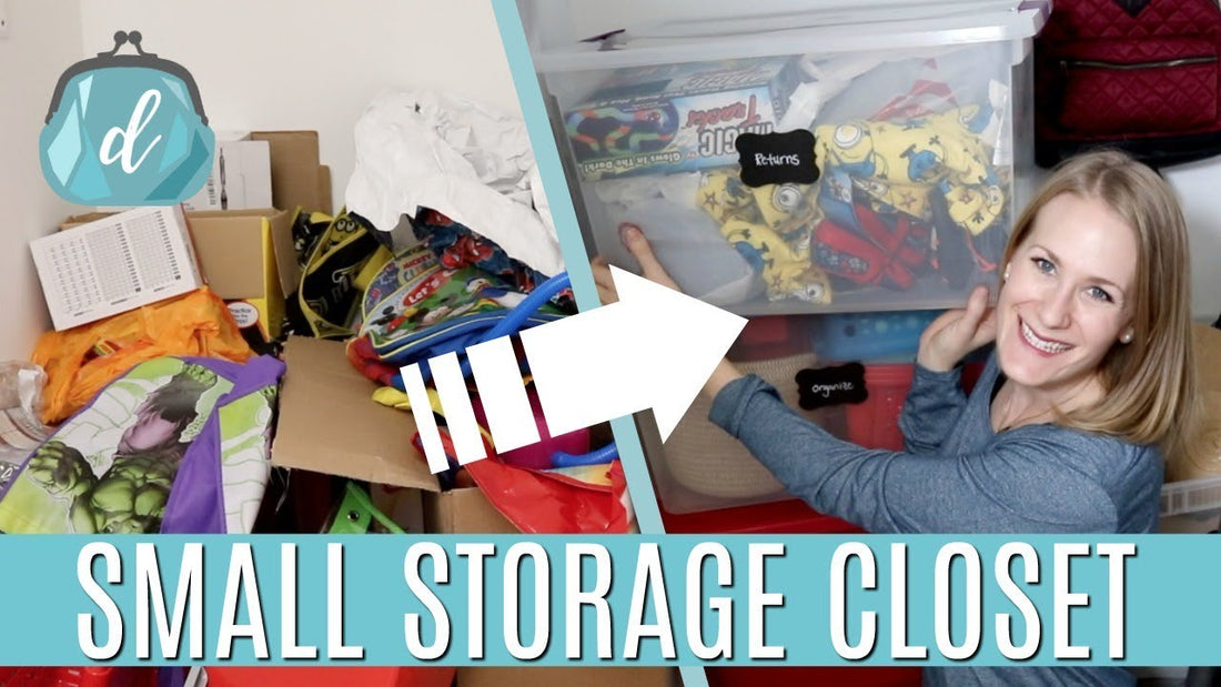 Hey, guys! In this video I share a small space organizing project of an under the stairs storage closet/coat closet