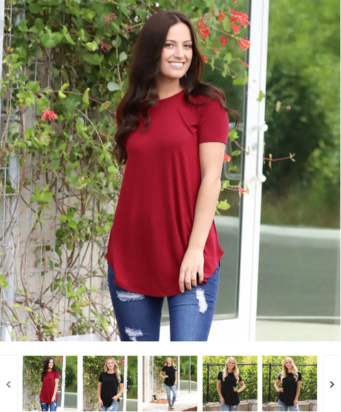 Order Here—> Cute Essential Tunic Top | S-3X for $11.99 (was $24.99) 2 days only.