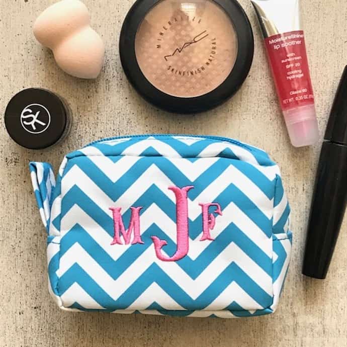 Personalized Cosmetic Bags (3 Sizes Available)